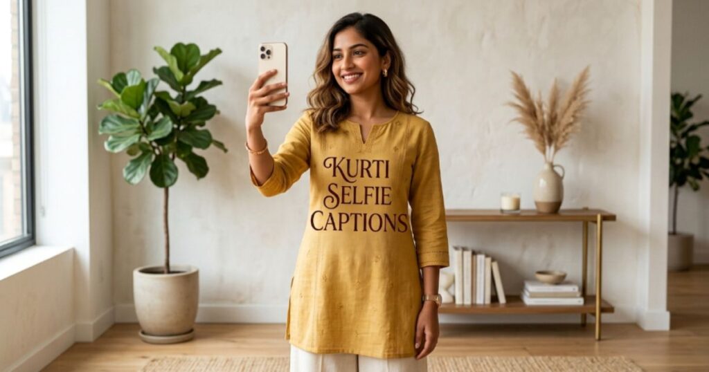 kurti-selfie-captions