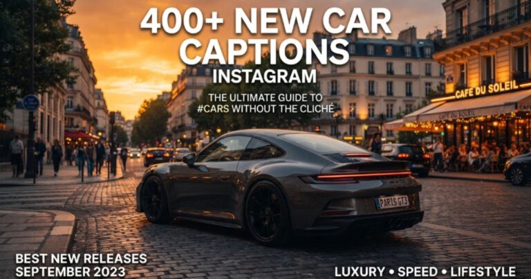 400-new-car-captions-instagram