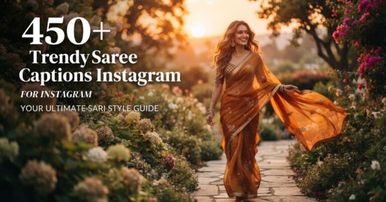 450-trendy-saree-captions-instagram
