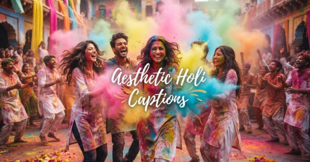 aesthetic-holi-captions