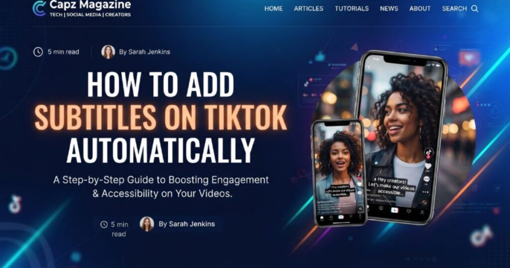 how-to-add-subtitles-on-tiktok-automatically