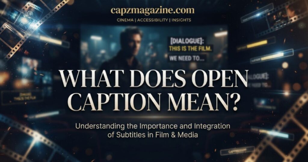 what-does-open-caption-mean