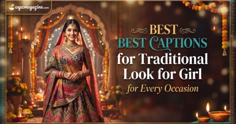 best-captions-for-traditional-look-for-girl-for-every-occasion